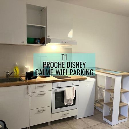 Superbe Studio Proche Disney Champs-Sur-Marne Zewnętrze zdjęcie